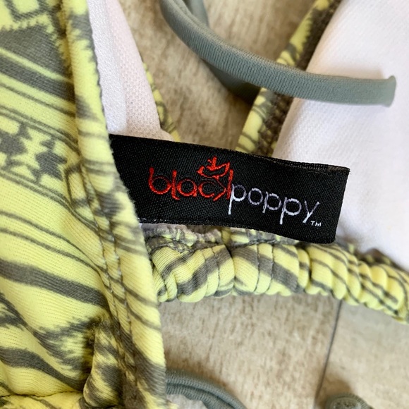 BLACK POPPY Swim Bikini Top - Picture 3 of 3